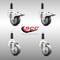 Service Caster 3.5 Inch 316SS Thermoplastic Rubber 7/8 Inch Stem Caster Lock Brake SCC, 2PK SCC-SS316TTLEX20S3514-TPRB-2-S-2-78 - alternate 4